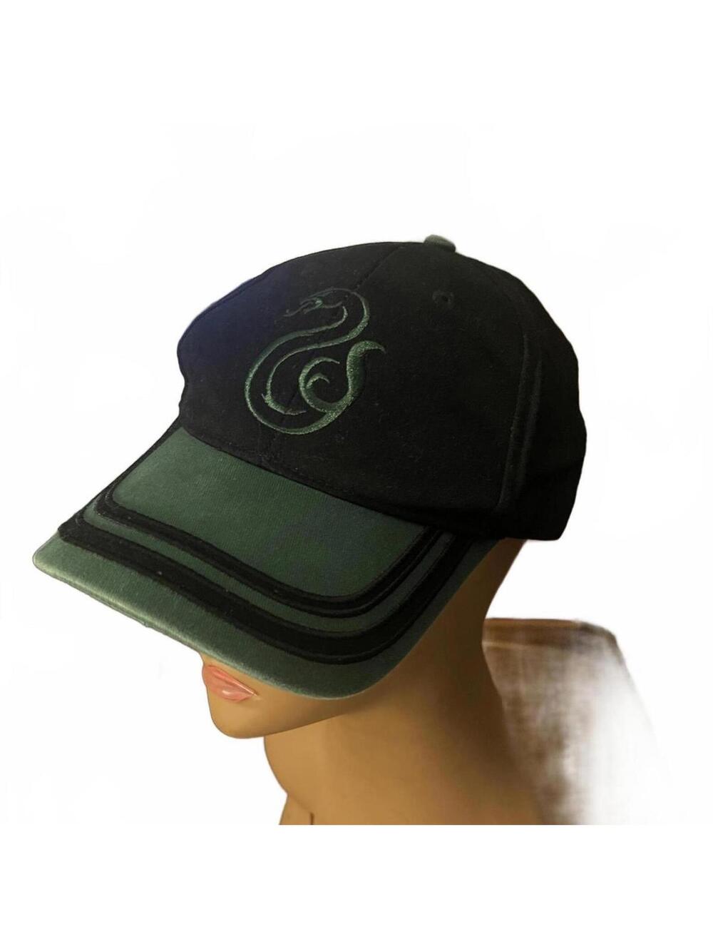 Slytherin Baseball Cap with Embroidered Logo
